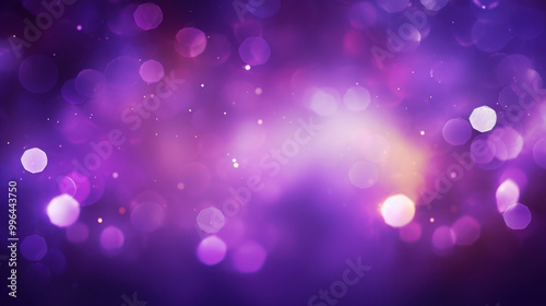 Blur bookeh colorful lights or flashes on a violet color background