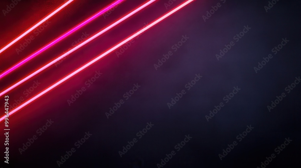 Abstract neon light background with colorful glowing lines and dark smoky texture. Abstract neon light background with colorful glowing lines and dark smoky texture.