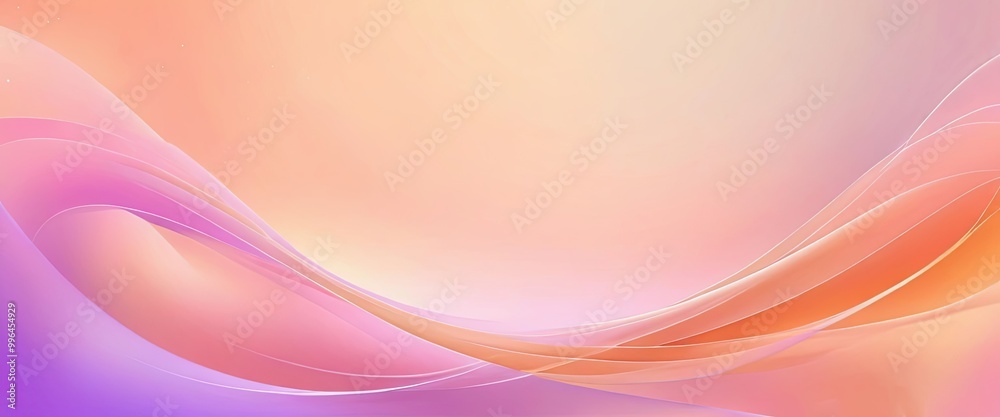 Peachy Perfection, Pastel Waves, Golden Glow on grainy gradient colorful with copy space for any design Peachy Perfection, Pastel Waves, Golden Glow on grainy gradient colorful with copy space for any design