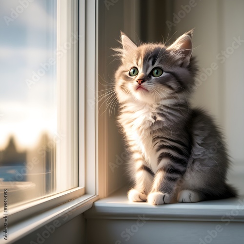 Wallpaper Mural Smart Cat Torontodigital.ca