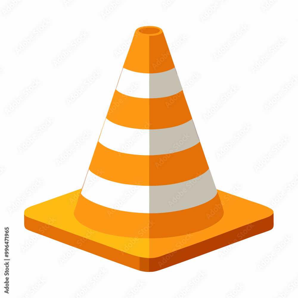 traffic cone icon vector illustration traffic cone icon vector illustration