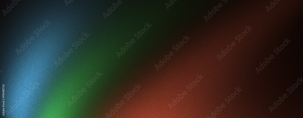 Grainy gradient background green red black Grainy gradient background green red black
