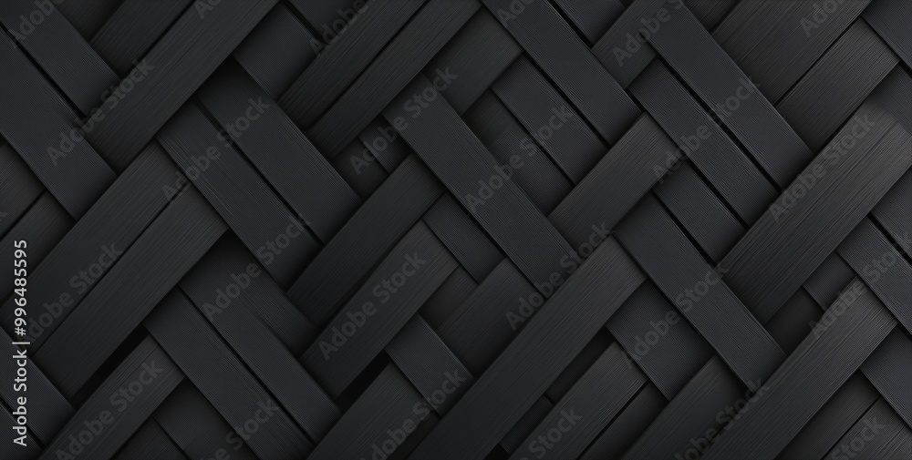 Black textured background with dark geometric pattern, black wood texture. generative AI content. Black textured background with dark geometric pattern, black wood texture. generative AI content.