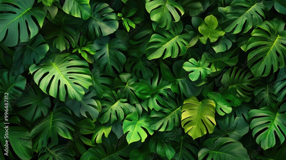 A vibrant background image featuring lush green foliage A vibrant background image featuring lush green foliage