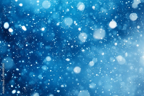 The background of snowflakes with blank copyspace is perfect for Christmas