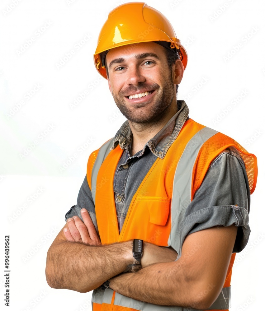 Construction worker construction clothing hardhat. Construction worker construction clothing hardhat.