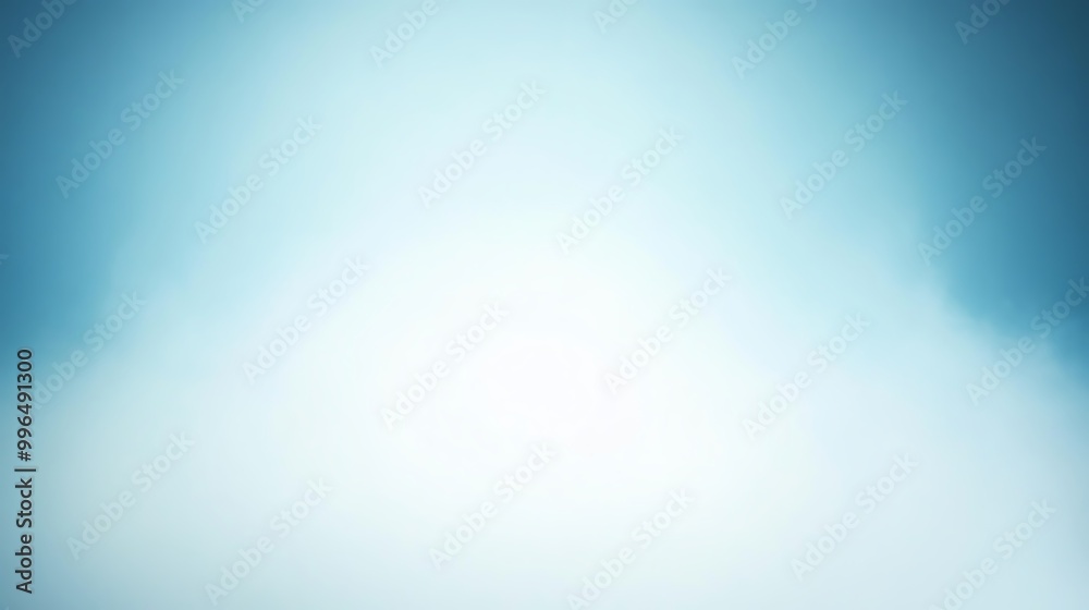 Abstract gradient background with a smooth transition from light blue ...
