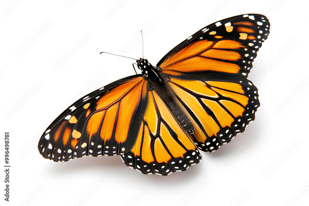 Beauty of Monarch Butterflies On White Background , a beautiful monarch butterfly on a white background Beauty of Monarch Butterflies On White Background , a beautiful monarch butterfly on a white background
