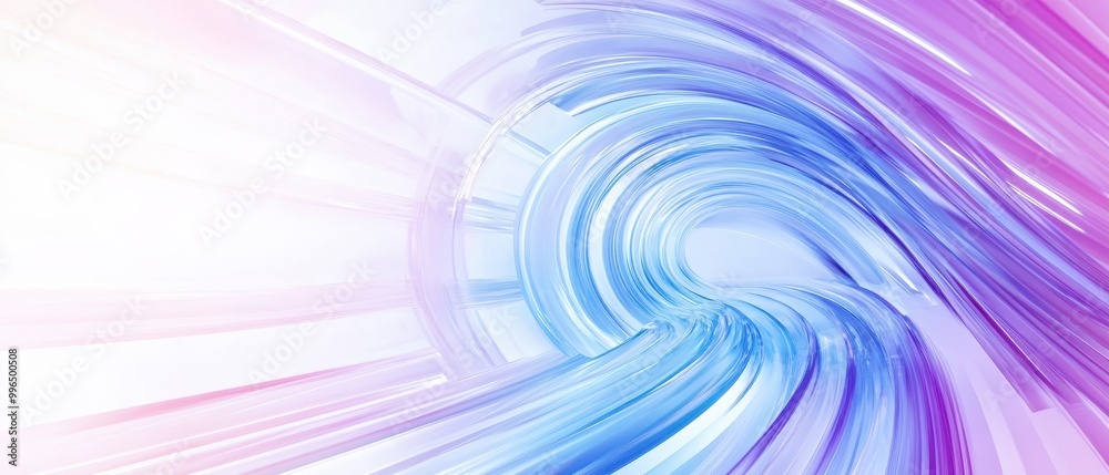 Abstract swirl of blue and pink colors on a light background. Abstract swirl of blue and pink colors on a light background.