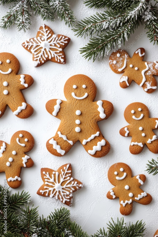 An empty christmas background with cookies, cinnamon, chocolate, and a copy space for text. Good for banners. An empty christmas background with cookies, cinnamon, chocolate, and a copy space for text. Good for banners.