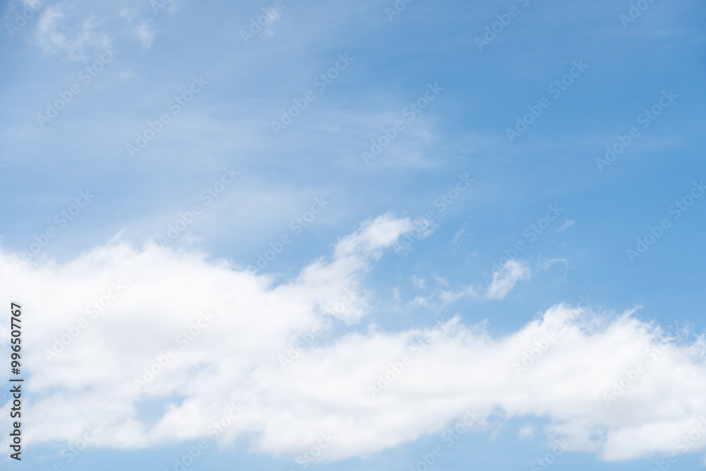 Clear blue color sky with white cloud background Clear blue color sky with white cloud background