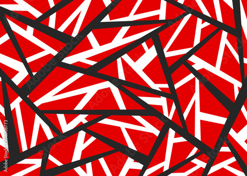 Abstract background with seamless geometric lines pattern