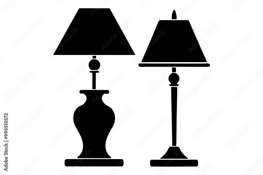 lamp isolated on white background lamp isolated on white background