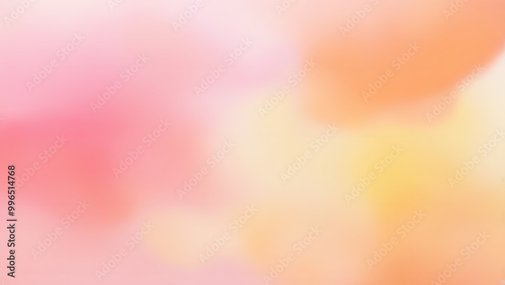 Abstract Blurred Pink and Yellow Background Abstract Blurred Pink and Yellow Background