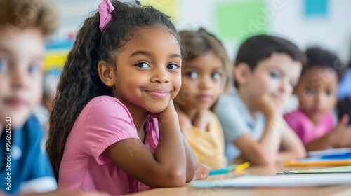 Engaging Diversity: Multiethnic Children in Lively Classroom Environment with Interactive Learning