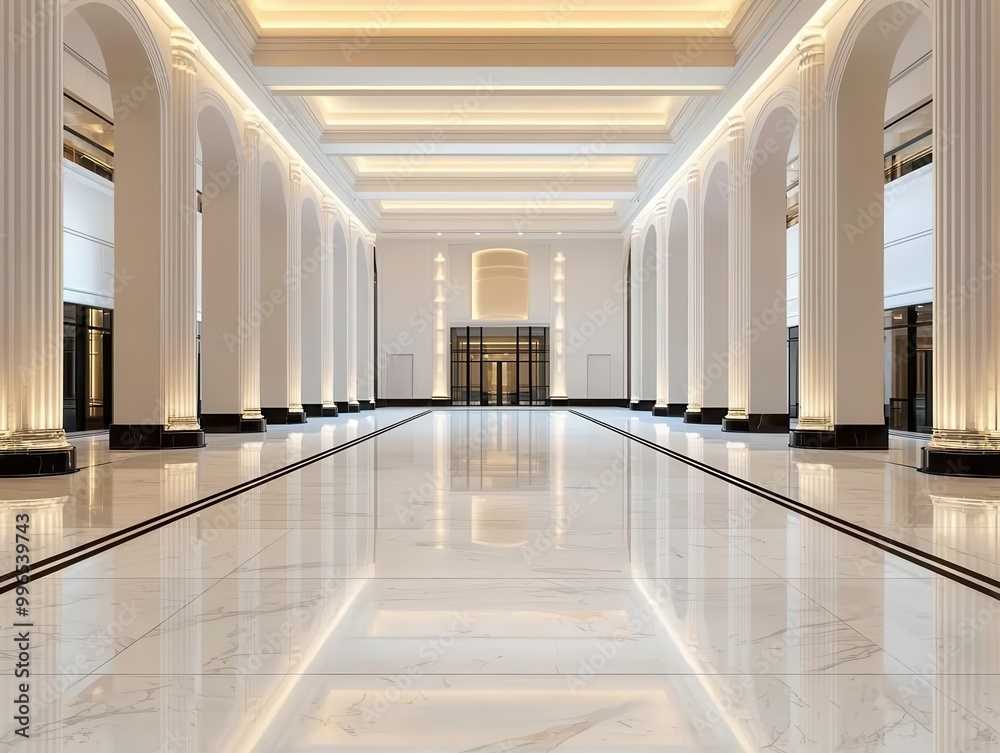 Grand bank lobby with classic details, marble floors, elegant lighting, traditional bank design, luxury heritage Grand bank lobby with classic details, marble floors, elegant lighting, traditional bank design, luxury heritage