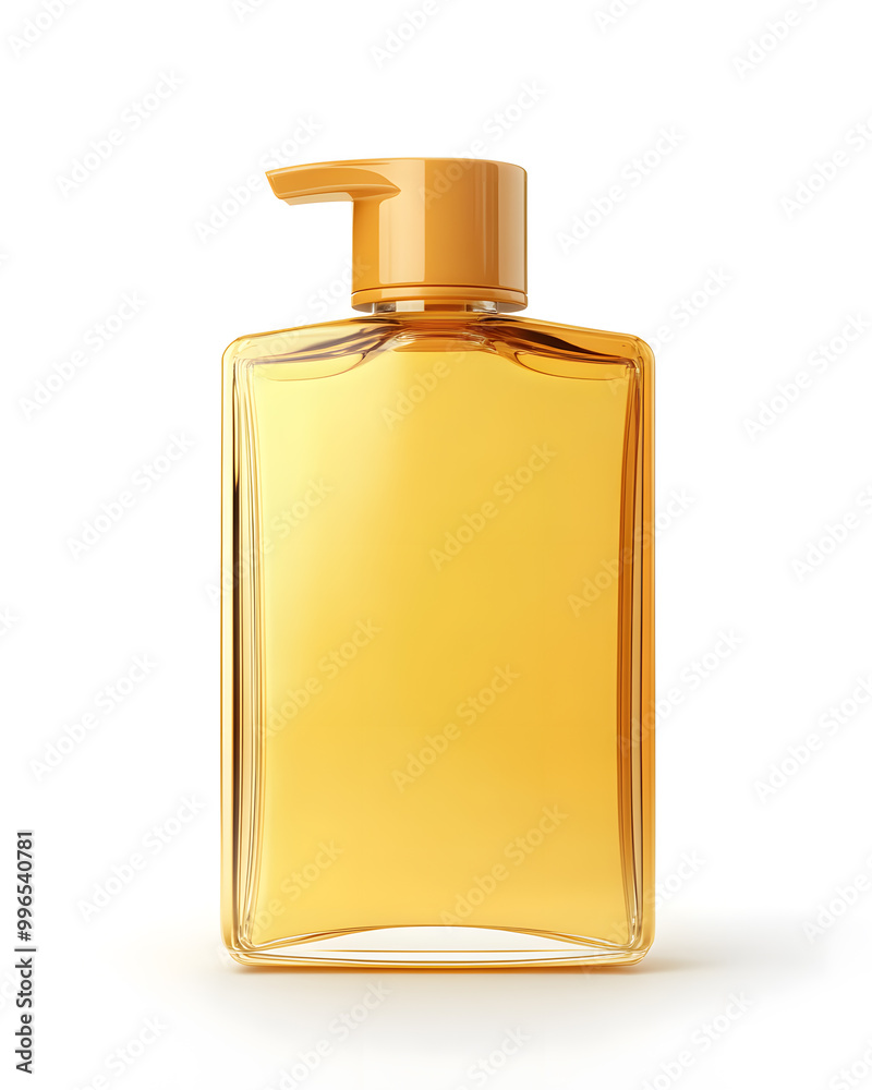 Bottle of soap mock up isolated on a white background Bottle of soap mock up isolated on a white background