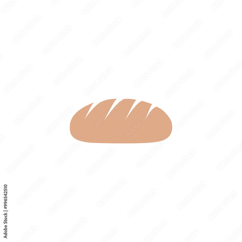 Bread icon isolated on transparent background Bread icon isolated on transparent background