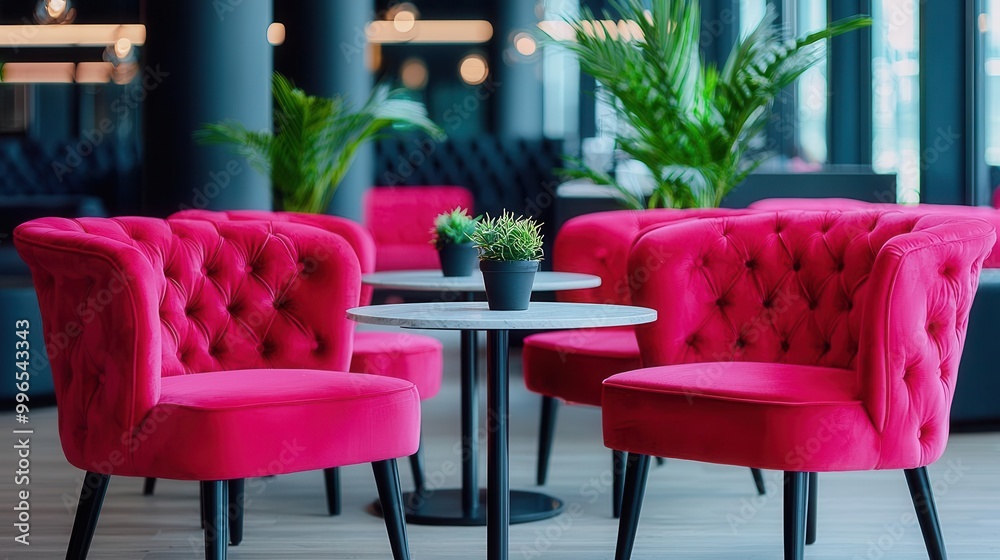 Stylish bank lounge with velvet couches, chic decor, cozy lighting, luxury waiting area, elegant relaxation Stylish bank lounge with velvet couches, chic decor, cozy lighting, luxury waiting area, elegant relaxation
