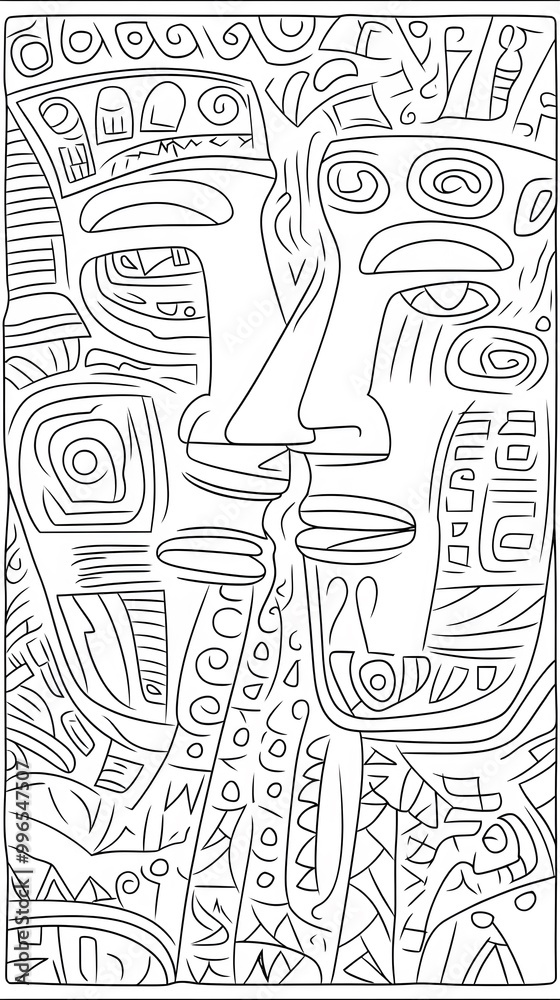 Coloring Pages, Geometric Shapes, Statues, Black and White, Abstract Image, Texture, Pattern Background, Wallpaper, Cover and Screen for Smartphone, PC, Laptop, 9:16 and 16:9 Format Coloring Pages, Geometric Shapes, Statues, Black and White, Abstract Image, Texture, Pattern Background, Wallpaper, Cover and Screen for Smartphone, PC, Laptop, 9:16 and 16:9 Format