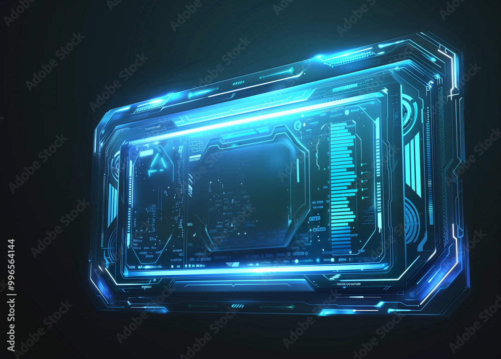 Obraz premium Technology Background Box