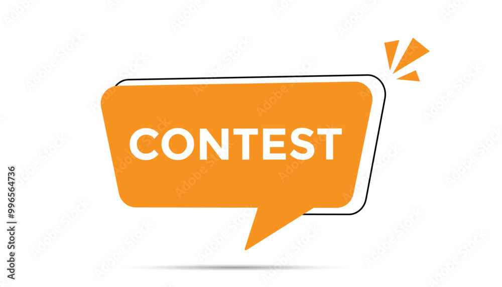 Contest button web banner templates. Vector Illustration
Contest button web banner templates. Vector Illustration