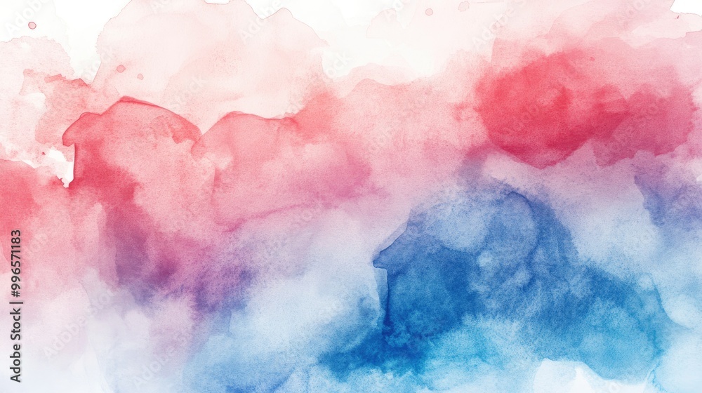 Fototapeta premium Abstract watercolor background