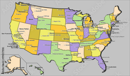 Las Vegas LAS Airport Domestic Destinations