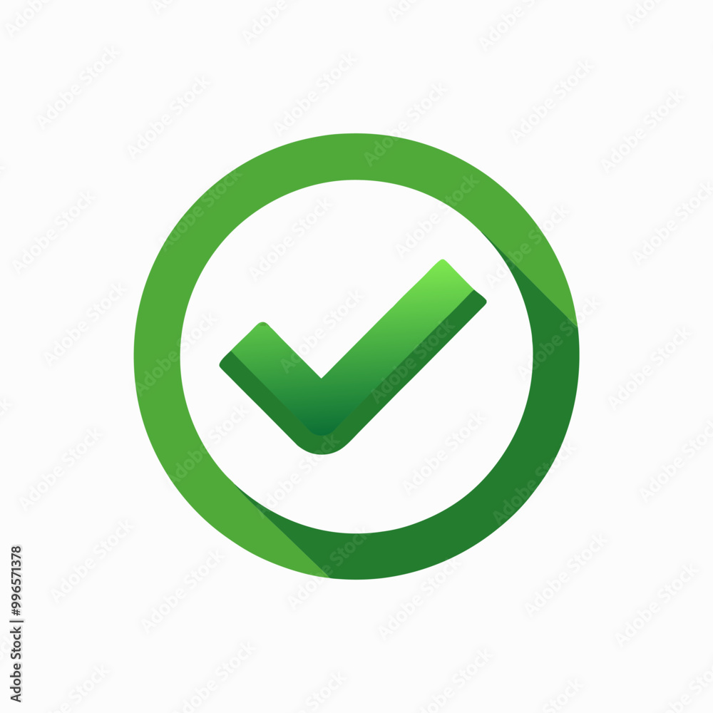 Checkbox checked tick box poll vote round circle icon vector symbol, check mark green checkmark isolated on white background, checked icon or correct choice sign, pictogram Checkbox checked tick box poll vote round circle icon vector symbol, check mark green checkmark isolated on white background, checked icon or correct choice sign, pictogram