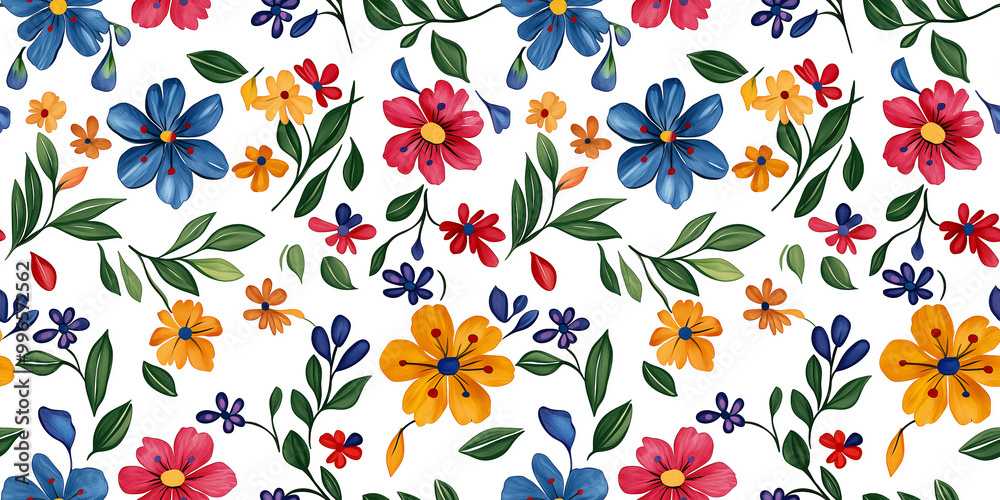 Armonía Floral: Belleza en Repetición Armonía Floral: Belleza en Repetición