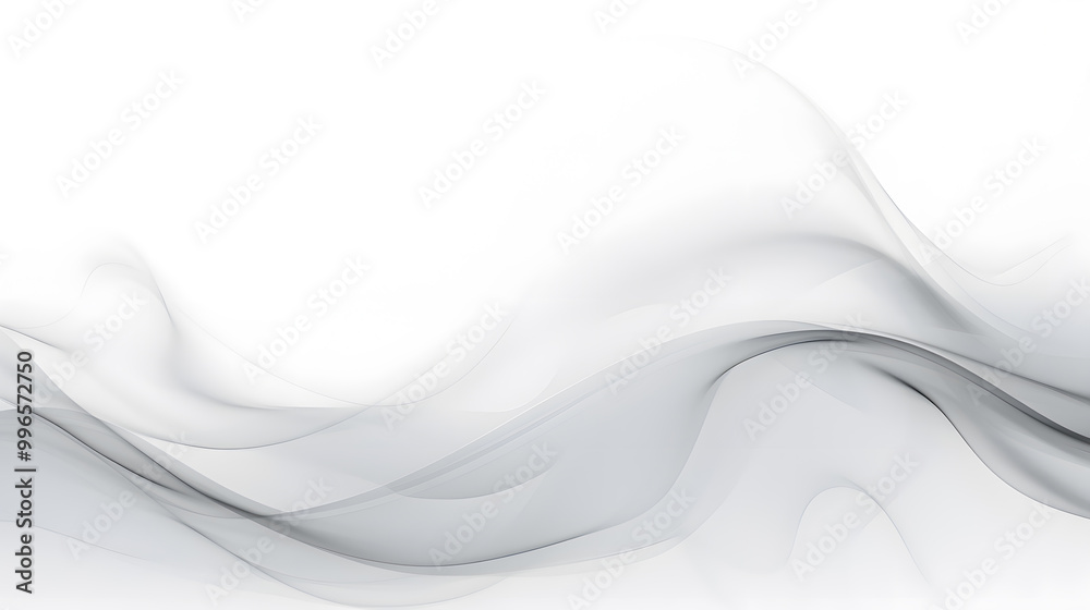 Blue abstract wave background with white background Blue abstract wave background with white background