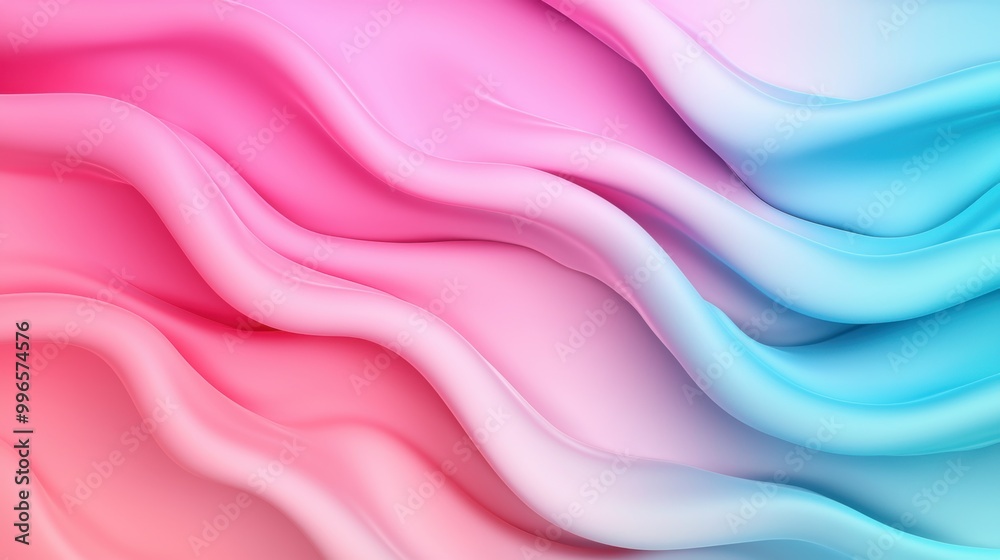 Abstract colorful waves in pink and blue shades, smooth flowing patterns. Abstract colorful waves in pink and blue shades, smooth flowing patterns.