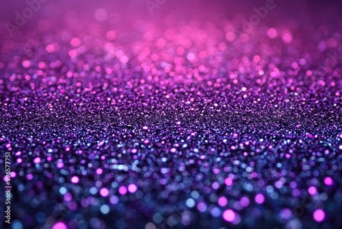 Vibrant pink and purple bokeh background with glittering lights