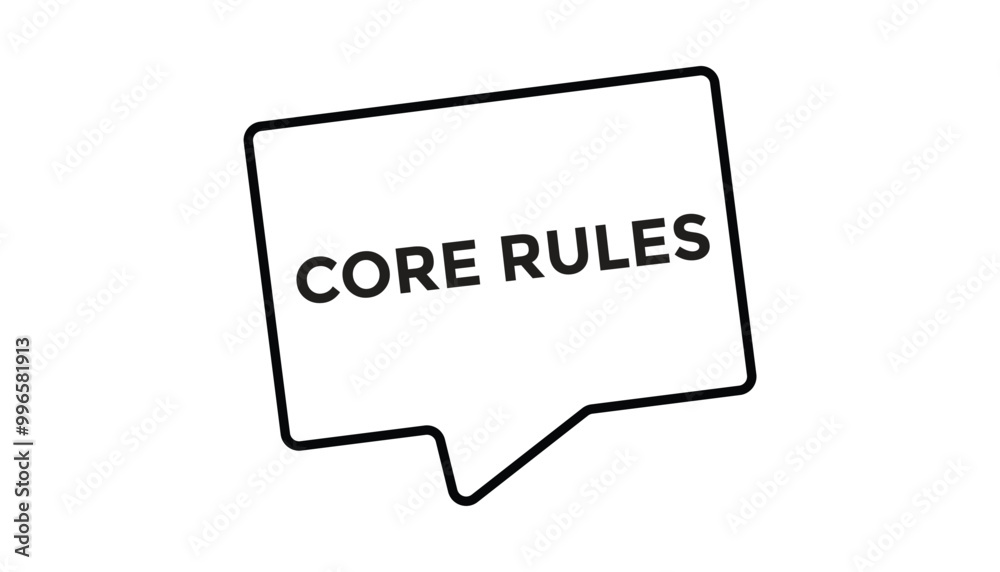 Core rules button web banner templates. Vector Illustration
Core rules button web banner templates. Vector Illustration