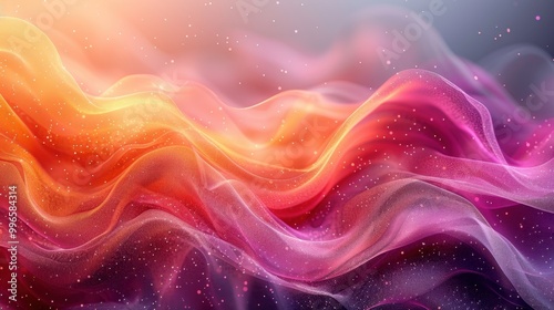 Color gradient background, abstract orange grain gradation texture, vector pink noise texture blur abstract background