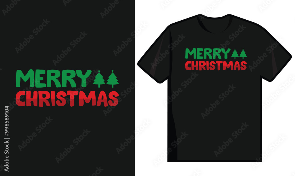 Merry Christmas T Shirt Design Merry Christmas T Shirt Design