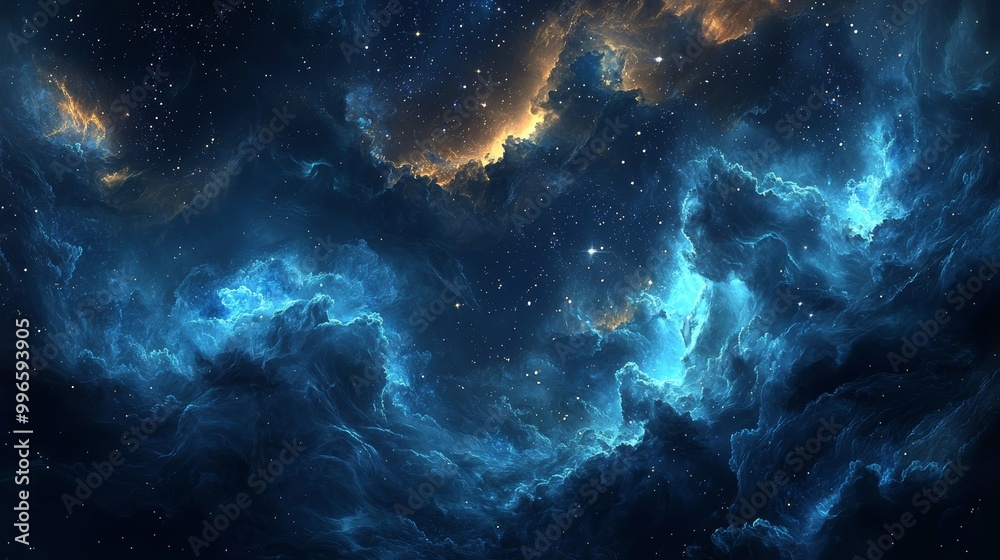 Witness the Stunning and Captivating Cosmic Clouds along with Twinkling Stars in the Vast Universe Witness the Stunning and Captivating Cosmic Clouds along with Twinkling Stars in the Vast Universe