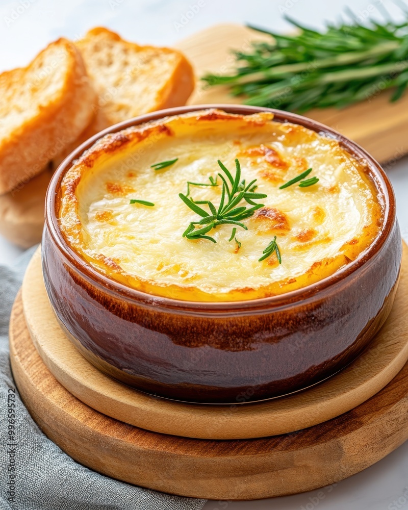 Warm and Inviting French Onion Soup in a Bowl Warm and Inviting French Onion Soup in a Bowl