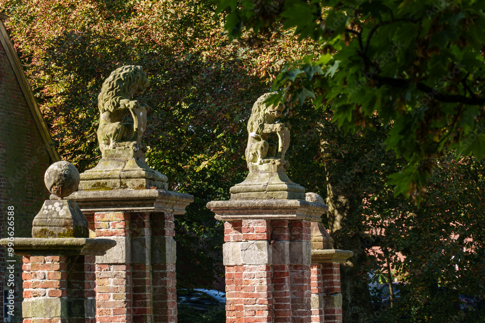 Fototapeta premium Die Krummhörn in Ostfriesland