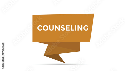 counseling button web banner templates. Vector Illustration 
