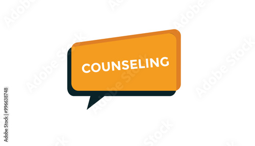 counseling button web banner templates. Vector Illustration 
