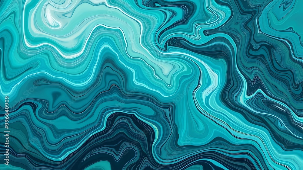 A vibrant turquoise and aqua liquid marble with dynamic fluid patterns, bringing bold, flowing energy to designs. Perfect for modern, abstract visuals with a lively twist. A vibrant turquoise and aqua liquid marble with dynamic fluid patterns, bringing bold, flowing energy to designs. Perfect for modern, abstract visuals with a lively twist.