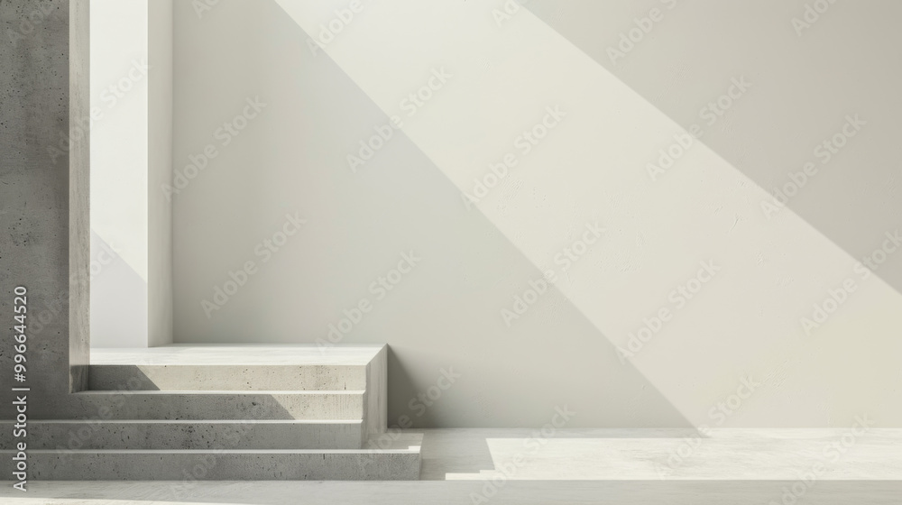 Grey Architecture Background, Generative AI Illustration Grey Architecture Background, Generative AI Illustration