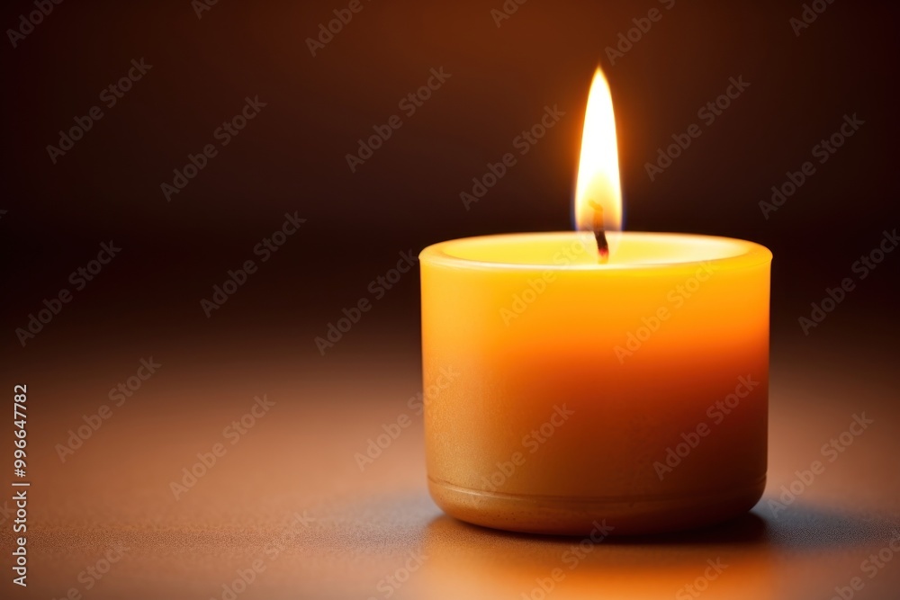 Candle white background photo glowing. Candle white background photo glowing.