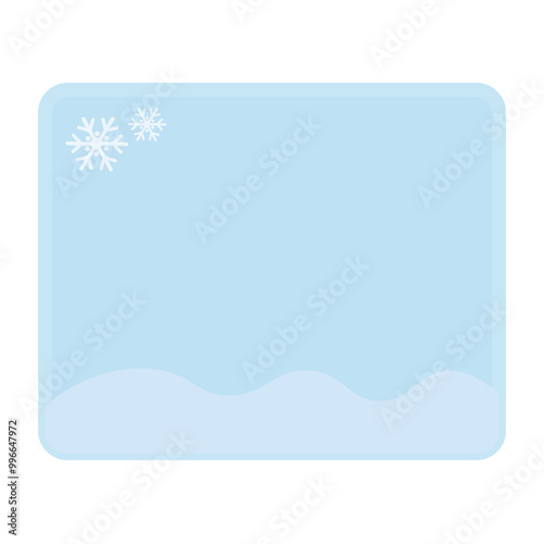 snow frame
