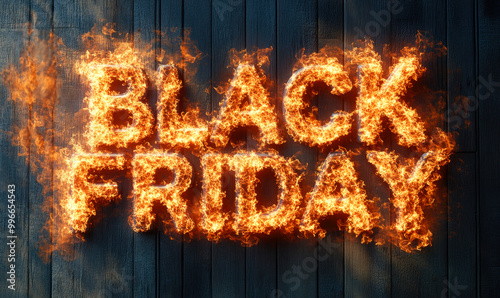 Black Friday: Igniting Deals with Fiery Promotions photo