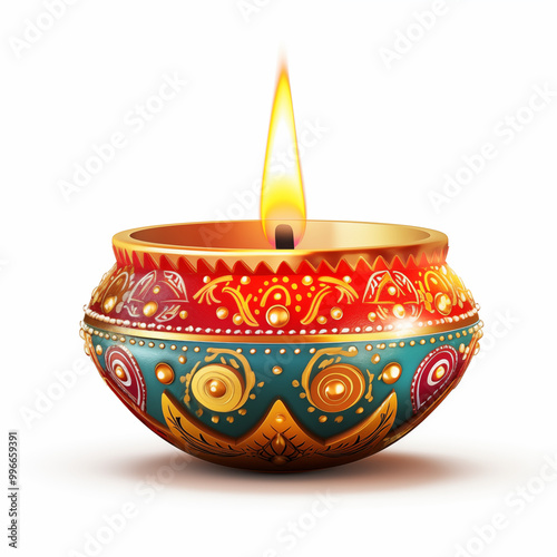 Traditional hand made diya LAMP