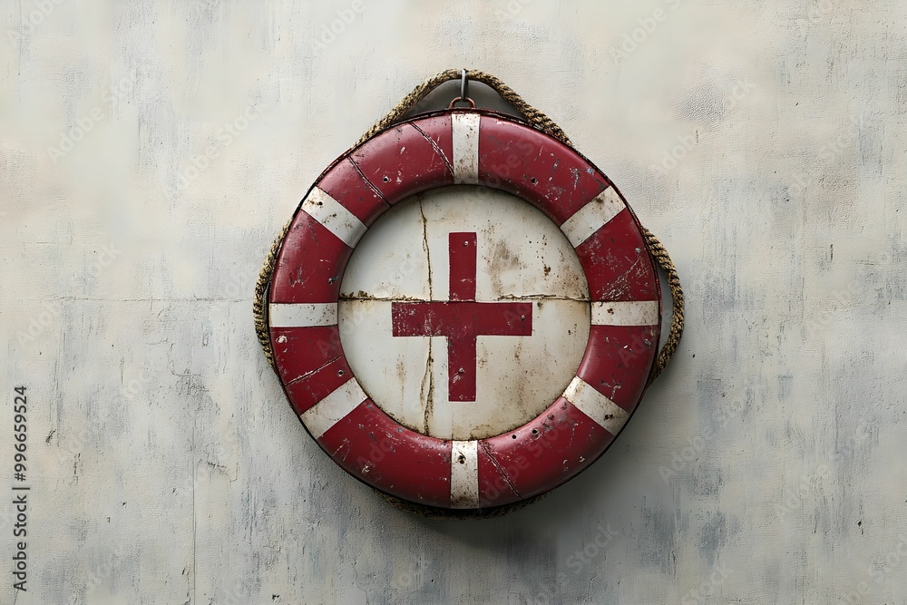 Protective Shield Over a Life Preserver Ring, safety, protection, buoy, rescue Protective Shield Over a Life Preserver Ring, safety, protection, buoy, rescue
