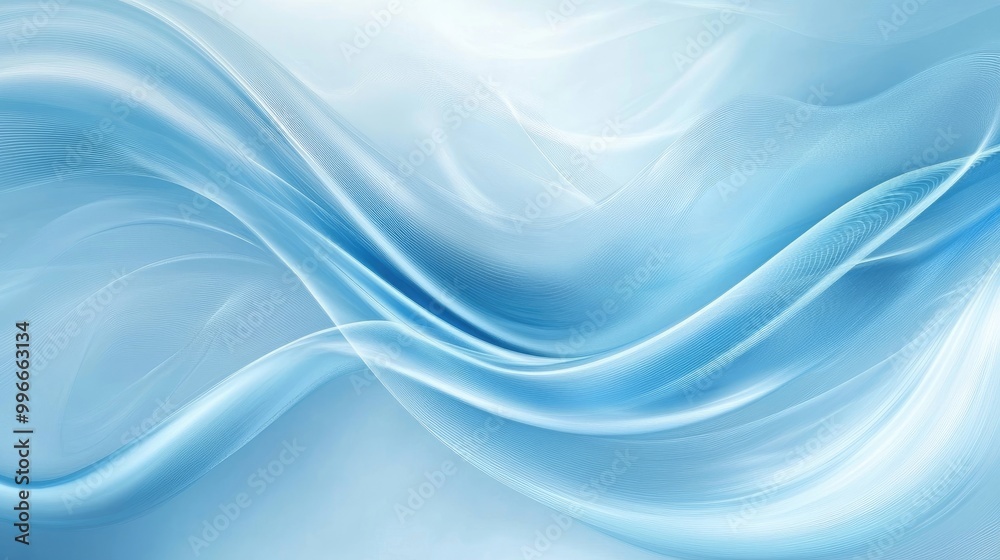 Light blue abstract wave background Light blue abstract wave background