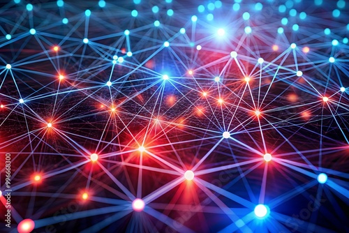 Digital Connectivity Network Abstract Background